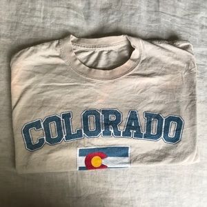 Colorado cropped t-shirt!